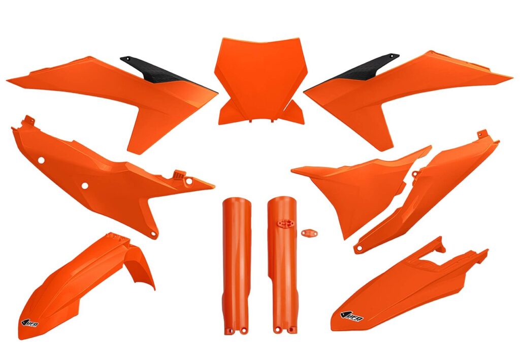 KTM 2023 orange plastic kit